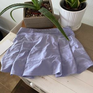 New Lululemon tennis skirt. Lilac/lavender/purple.